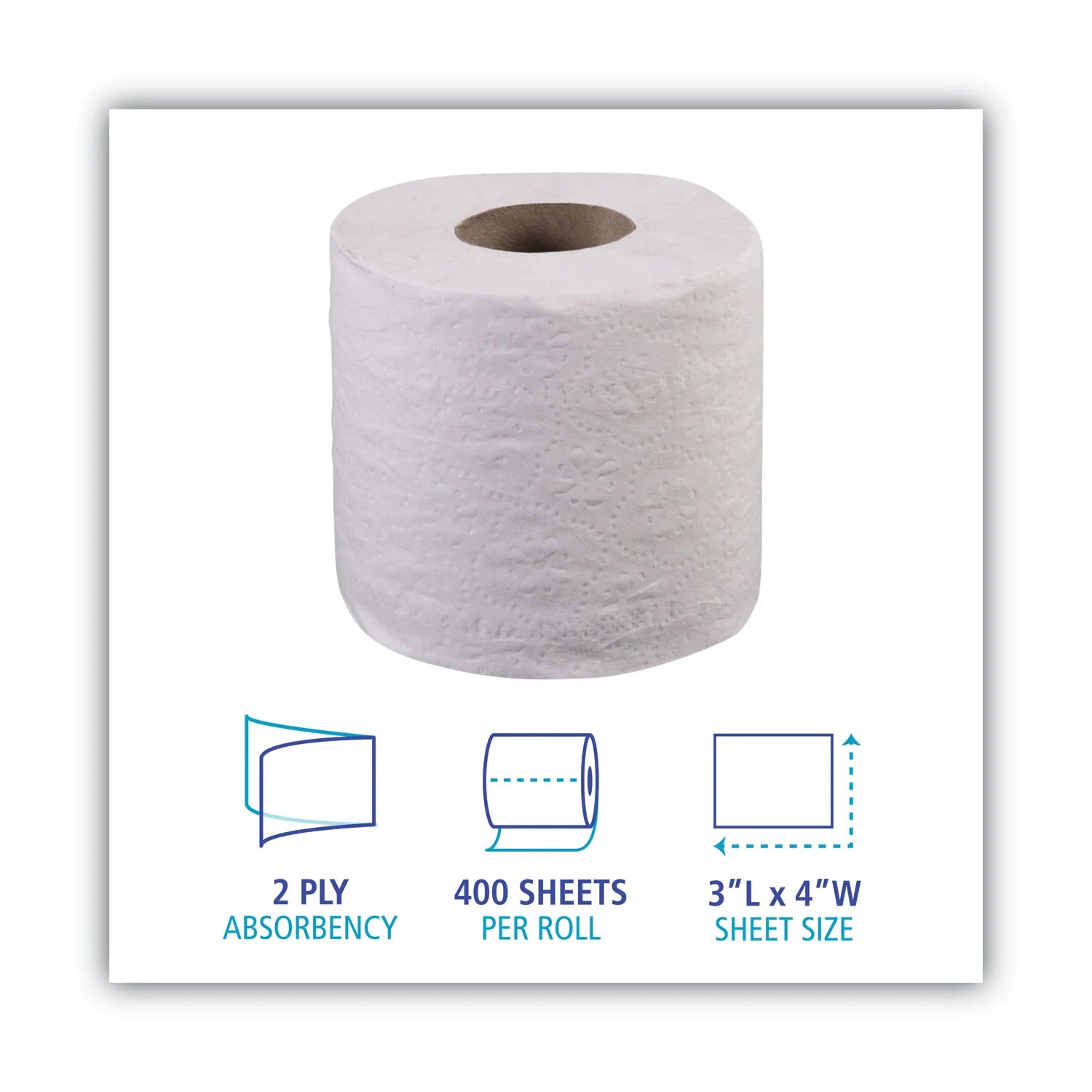 Toilet Paper - Boardwalk® 2-Ply